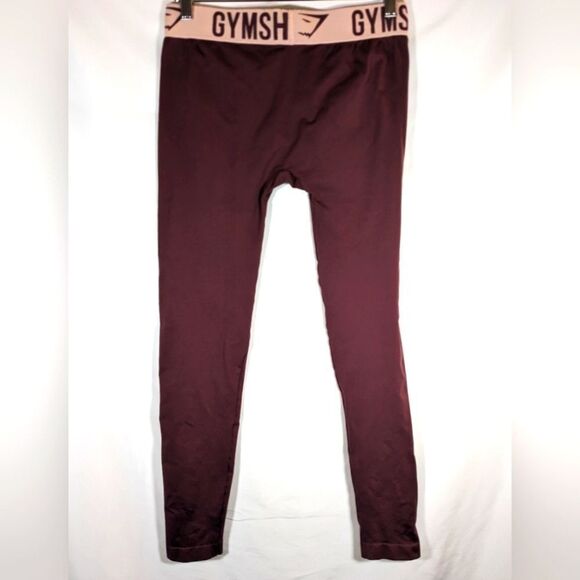 Gym Shark Fit Seamless Leggings Winterberry - Picture 1 of 7